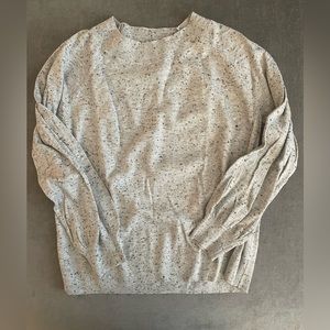 Mock turtle neck LOFT grey sweater